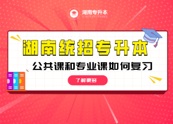 湖南专升本 湖南专升本公共课 湖南专升本专业课