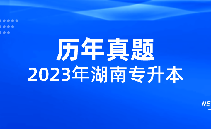 2023年湖南统招专升本大学语文练习题